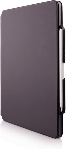 Thankscase Pencil Holder Compatible with Apple Pencil 2, Pencil Pro, to be Used with Magic Keyboard, Keyboard Folio, Ultra-Thin Steel Plate Build-in ABS Holder, Prevent Falling. (Black) in Saudi Arabia