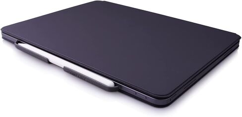 Thankscase Pencil Holder Compatible with Apple Pencil 2, Pencil Pro, to be Used with Magic Keyboard, Keyboard Folio, Ultra-Thin Steel Plate Build-in ABS Holder, Prevent Falling. (Black) in Saudi Arabia