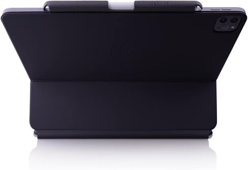 Thankscase Pencil Holder Compatible with Apple Pencil 2, Pencil Pro, to be Used with Magic Keyboard, Keyboard Folio, Ultra-Thin Steel Plate Build-in ABS Holder, Prevent Falling. (Black) in Saudi Arabia