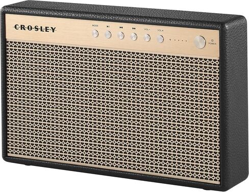 Crosley CR3112A-BK Montero Portable Rechargeable Bluetooth Speaker with USB Phone Charger, Black in Kuwait