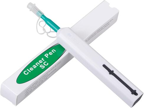 -2 قطعة قلم تنظيف الألياف البصرية 2.5 مللي متر الحلقات SC/ST/FC قلم تنظيف موصل الألياف البصرية تم تنظيفه لأكثر من 800 مرة in Kuwait