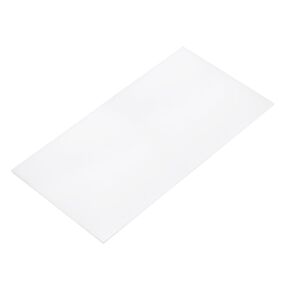 DMiotech 10 x 10 x 1/16 Inch Plastic UHMW Sheets, Ultra High Molecular Weight Polyethylene, Opaque White Polyethylene Board for Automotive, Chemical, Manufacturing, DIY Home Kitchen