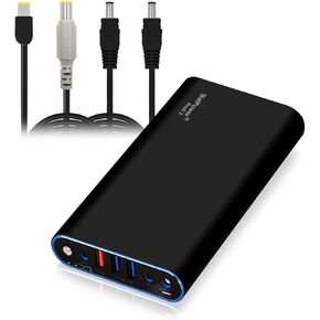 BatPower EX7L 98Wh Laptop Power Bank Compatible with Lenovo ThinkPad Carbon Ultrabook IdeaPad Helix Flex Yoga Laptop Notebook External Battery Portable Charger USB QC Quick Charge Tablet Smartphone