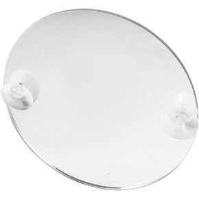 Betta Fish Exercise Mirror Round Acrylic Training Mirror with Suction Cups for Betta Fish Tank Decor and Exercise Betta Fish Mirror for Aquariums