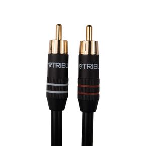 Series 2a Single-Ended RCA Audio Cable - Pair - Hand Assembled in USA. (1M)