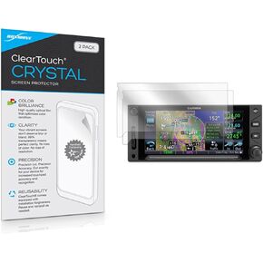 BoxWave Screen Protector Compatible with Garmin GTN 650 Xi - ClearTouch Crystal (2-Pack), HD Film Skin - Shields from Scratches for Garmin GTN 650 Xi