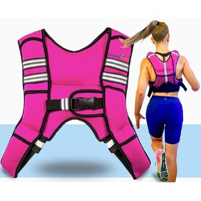 Weighted Vest 6lb, 10lb, 12lb, 25lb, 35lb, 45lb, 60lb Removable Iron Weights for Men and Women Workout for Calisthenics and Fitness Sport Training