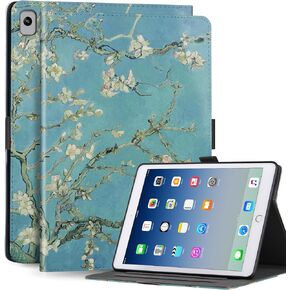 حافظة لجهاز iPad 9.7 بوصة الجيل السادس/الخامس 2018/2017 مع تنبيه/غفو تلقائي، مشبك مغناطيسي، حافظات حماية ذكية قابلة للطي لجهاز iPad 9.7 6/5 Gen، Air 2/Air 1، Hummingbird