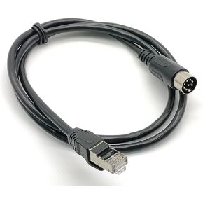كابل إيثرنت RJ45 ذكر مستقيم إلى 8 دبوس Din ذكر كابل 1 متر in Kuwait