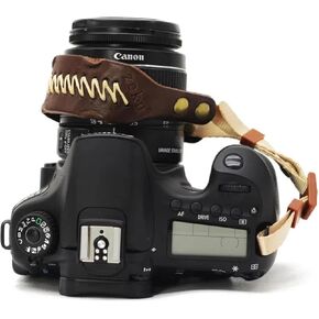 Camera Wrist Strap,Vintage Leather Camera Hand Strap for DSLR SLR Mirrorless,Camera Strap Leather Hand Wrist Grip