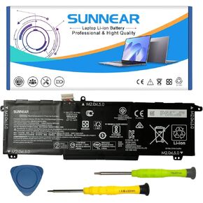 SD06XL Battery Replacement for HP Omen 15-EK 15-EN 15-EK0000 15-EK0009TX 15-EN0029NR Series Laptop HSTNN-DB9U L84356-2C1 L84392-005 L84392-006 SD06070XL SDO6XL 11.55V 70.91Wh 5833mAh