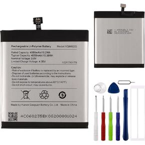 Replacement Battery XQ6602G Battery Compatible with Caterpillar Cat S62 with Tools