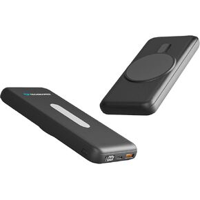 20000mAh 20W USB-C, Wireless Magnetic Power Bank. Portable Charger Compatible with iPhone 16, 15, 14, 13, 12 Only