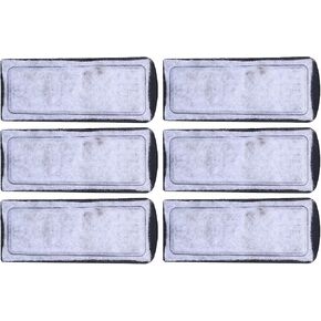 Jeanoko jbj Rimless Desktop Aquarium Filter Cartridge asin Fish Filter cartridges 17¡Á14¡Á4 6pcs Aquarium Filter Cotton Replacement wallmounted Filter Accessory for Fish