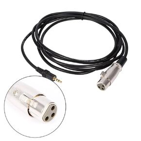 10FT/ 3 Pin XLR Connector Female to 1/8" 3.5mm Male Stereo Jack Microphone Audio Cord Cable Stereo Mini Jack AUX Cord Audio Cable