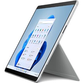 Microsoft 13" Multi-Touch Surface Pro X, SQ1, 8GB RAM, 128GB SSD, PixelSense Display, Adreno 685 GPU, Bluetooth 5.0, Windows 11 Pro (Wi-Fi Only, Platinum)