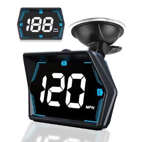 SinoTrack GPS Speedometer Universal MPH Speedometer Heads-Up Display for Car GPS Speedometer Large Screen HUD with Over Speed Alarm Fatigued Driving Alert for All Vehicle