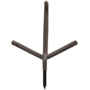 Treestand Hunting Gear Holder Turkey Foot (2 Pack) - Soft Rubber & Coated Steel Treestand Gear Hanger – Lightweight, Small Bow Hangers - Tree Holder for Holding Bows, Guns, Bags - Hunting Accessories