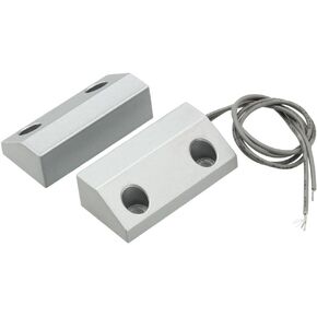 uxcell Rolling Door Contact Magnetic Reed Switch Alarm with 2 Wires for N.O. Applications MC-56