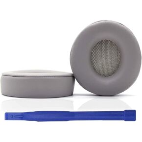 Solo Pro Replacement Earpads Protein Leather Replacement Ear Pads Ear Cushion is Compatible with Beats Solo Pro Headphones (White)