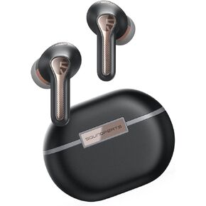 SoundPEATS Bluetooth V5.3 Wireless Earbuds with Hi-Res Audio & LDAC Codec, Hybrid Active Noise Cancelling Earbuds with 52H Playtime, 12mm Drivers in-Ear Earbuds, Low-Latency Game Mode, Ergonomic Fit