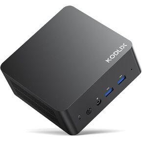 GD70 Mini PC Intel Core i7-12650H 10C/16T, Desktop PC 32GB RAM 1TB PCIe4.0 SSD, Mini Computers 4K Triple Display HDMI+USB-C+DP, 2.5Gbps LAN, 5X USB Ports, WiFi6E, BT5.2, HDD Slot, Home/Office