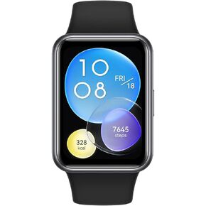 HUAWEI Watch FIT 2 Smartwatch, 1.74-inch Display, Bluetooth Calling, Up to 10 Days Battery Life, Quick-Workout Animations - (Black)