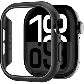 Spigen Thin Fit Designed for Apple Watch Series 10 46mm Case Thin Hard PC Case for Apple Watch Series 10 Case 46mm (2024) - Black
