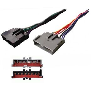 Car Stereo Radio Install Wire Harness -Made for Ford: 1986-1998 F150/F-150/F-250, 1986-1998 Mustang -No Factory External Amp/No Premium System