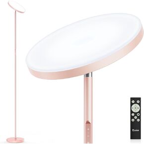 OHLUX Floor Lamp,36W/3000LM Sky LED Modern Torchiere 4 Color Temperatures Super Bright Floor Lamps-Tall Standing Pole Light with Remote & Touch Control for Living Room,Bed Room,Office