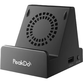 PeakDo Cooling Fan Dock Station for Wireless HDMI Transmitter Wireless Sender