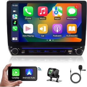 New [2+32G] Car Radio Stereo for Dodge Ram 2013-2019 1500 2500 3500, [USB & Type-C Port] 10.1" Touchscreen Bluetooth 5.0 GPS Navigation 4G WiFi Radio [Seven Color Button], DSP EQ AHD Backup Camera