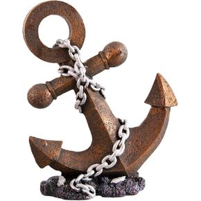 Underwater Treasures Anchor with Chain