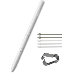 Galaxy Tab S4 S Pen Replacement for Samsung Galaxy Tab S4 EJ-PT830B T835 T837, Tab S4 Stylus Pen, Galaxy Tab S4 Stylus Touch S Pen for Samsung Galaxy Tab S4 with 5 Tips + 1 Tweezers (Gray)