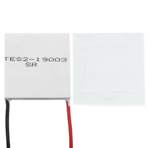 MECCANIXITY TES2-19003 Semiconductor Refrigeration Tablets 15.8V 3A 25W Heatsink Thermoelectric Cooler Cooling Plate Module 30x30mm