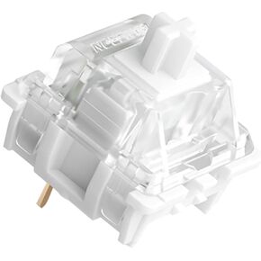 Gateron Patch Switch Keyboard Dedicated Shaft Body Off Black red Brown Blue Green Yellow 3pins Suitable for GK61GK64 GH60 White Shaft(70 Pcs)