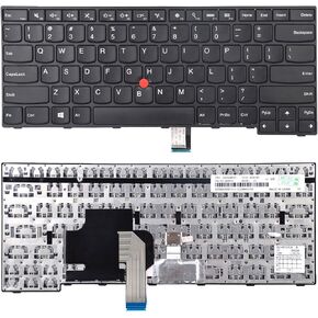 Replacement Keyboard Compatible with Lenovo IBM Thinkpad E450 E450C E455 E460 E465 W450 with Pointer (No Backlight)
