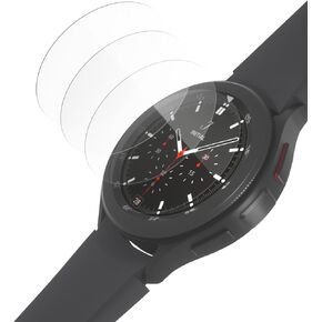 Sinoacc 4-Pack Screen Protector for Galaxy Watch 4 Classic 42mm Tempered Glass Protective Film Cover for Samsung Galaxy Watch 42mm Watch Screen Protector Accessories