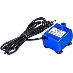 Silent New Generation Submersible Electric 5.9ft Long Cable Low Power Consumption Motor Compatible for YOUTHINK Pet Fountains,Blue