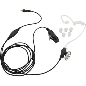 Acoustic Tube Earpiece 2-Wire Headset Headphone Earphone Walkie Talkie Ear Piece Compatible with Motorola CLP1010 CLP1040 CLP1060 Two Way Radios