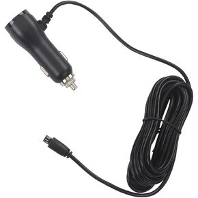 Cobra SC Smart Dash Cam Series 12 Volt Power Adapter with MicroUSB Cable with 6 Foot Cord (CA-CLAMICRO-01)