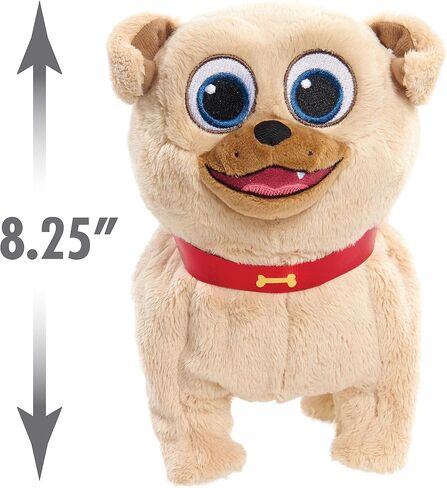 Disney Junior Puppy Dog Pals Adventure Pals Plushie Walking and Barking Bingo, Officially Licensed Kids Toys for Ages 3 Up by Just Play in Saudi Arabia