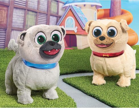 Disney Junior Puppy Dog Pals Adventure Pals Plushie Walking and Barking Bingo, Officially Licensed Kids Toys for Ages 3 Up by Just Play in Saudi Arabia