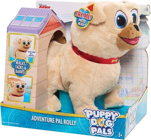 Disney Junior Puppy Dog Pals Adventure Pals Plushie Walking and Barking Bingo, Officially Licensed Kids Toys for Ages 3 Up by Just Play in Saudi Arabia