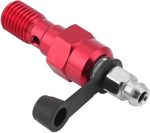 Jadeshay حلمة برغي تنزف فرامل الدراجة النارية، M10x1.0mm مسمار بانجو مع غطاء غبار، ألومنيوم مؤكسد لمقاومة الصدأ in Kuwait