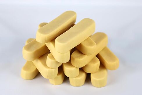 Cheese Dog Chews|US-Crafted for Puppies & Dogs |Softer Natural Alternative to Himalayan Dog Chews & Yak Chews| Salt & Rawhide-Free| Tastier Than Yak Chews (3 Medium Sticks) in Saudi Arabia