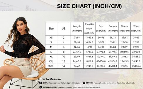 GAMISS Womens Mesh Long Sleeve Top Sheer Shirts Mock Neck See Through Undershirt Top Black Floral M in Kuwait