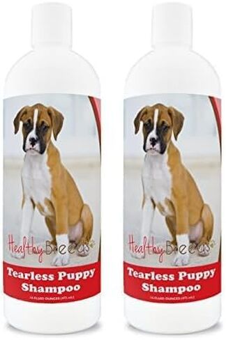 Healthy Breeds Boxer Tearless Puppy Dog Shampoo 16 oz in Saudi Arabia