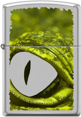 Zippo Lighter- Fire Lion Black Matte Windproof Lighter #Z5046 in Saudi Arabia