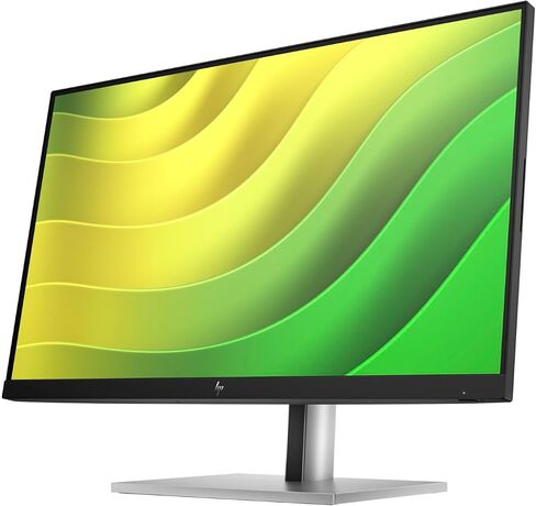شاشة HP E24q G5 QHD 6N4F1AA#ABA حزمة مع قاعدة Docztorm، شاشة 24 بوصة QHD IPS (2560x1440)، معدل تحديث 75 هرتز، حامل VESA (100x100 مم)، مثالية للمنزل والأعمال، أسود/فضي (2024 أحدث طراز) in Saudi Arabia